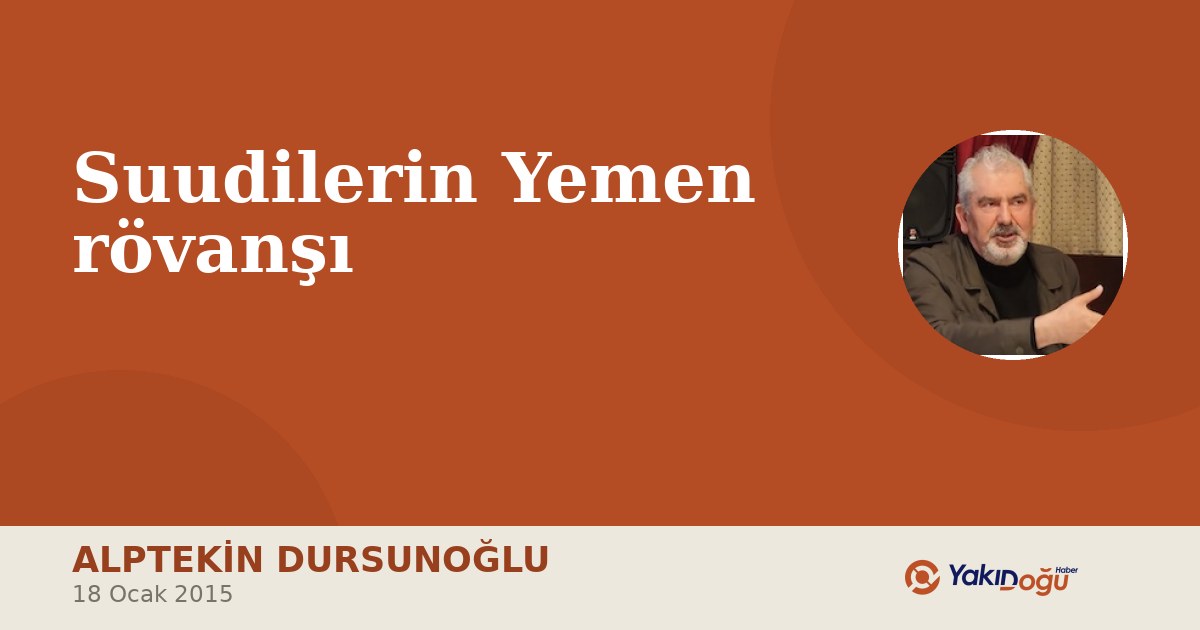 Suudilerin Yemen rövanşı