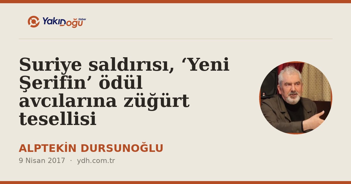 Suriye saldırısı, ‘Yeni Şerifin’ ödül avcılarına züğürt tesellisi