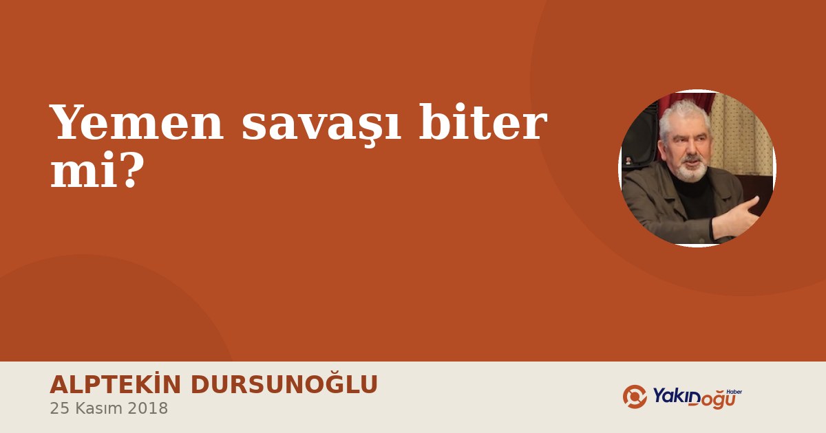 Yemen savaşı biter mi?