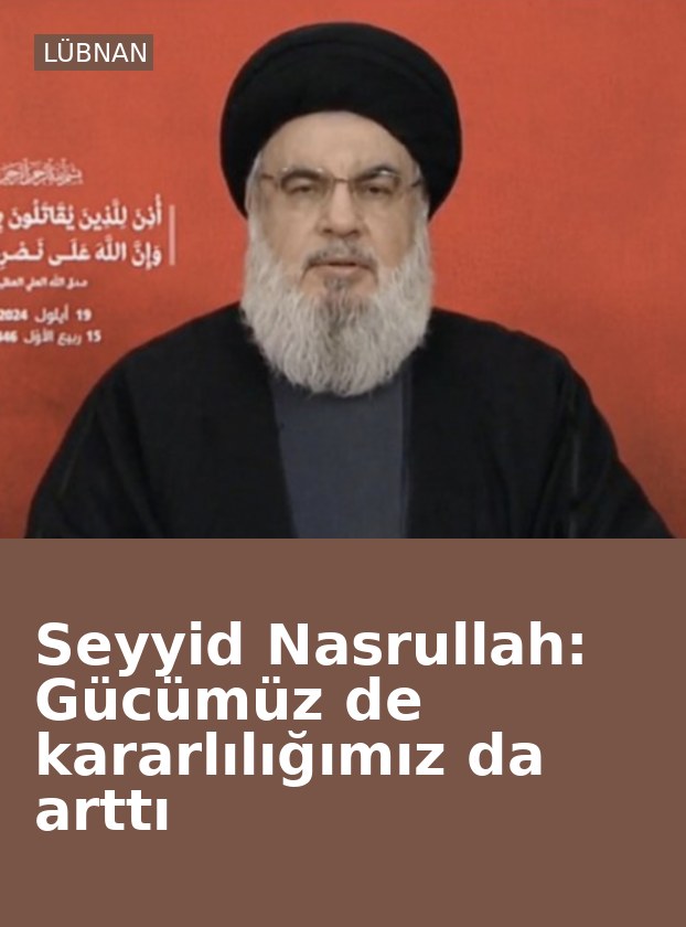 Seyyid Nasrullah: Gücümüz de kararlılığımız da arttı