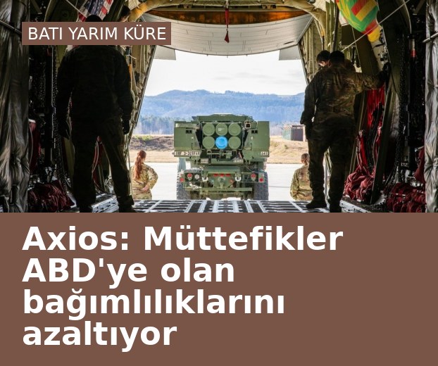 Axios: Müttefikler ABD'ye olan bağımlılıklarını azaltıyor