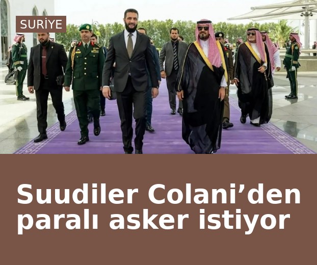 Suudiler Colani’den paralı asker istiyor